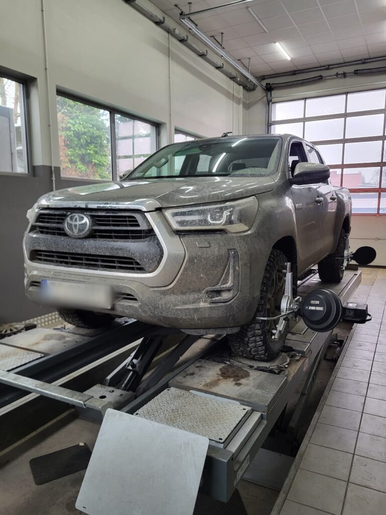 ustawienie kół geometria 3d